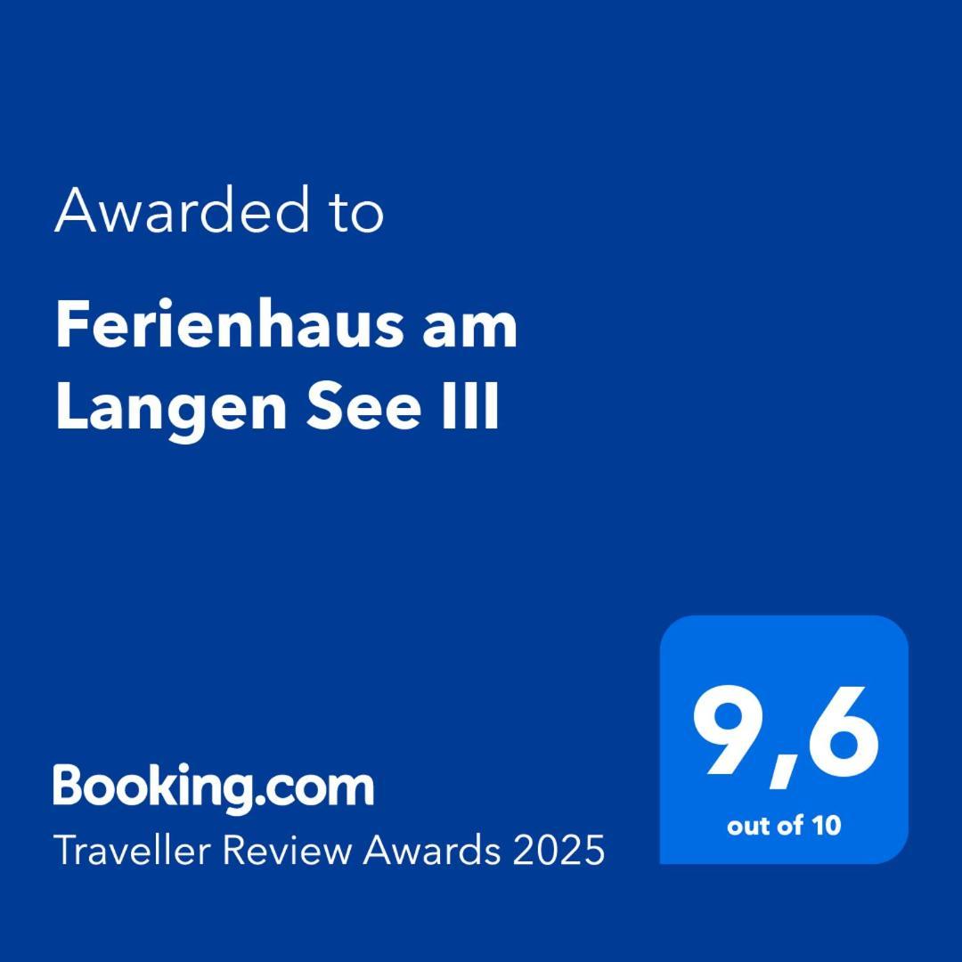 Ferienhaus Am Langen See III Heidesee Eksteriør bilde